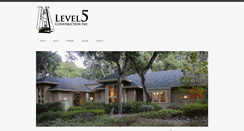 Desktop Screenshot of levelfiveconstruction.com